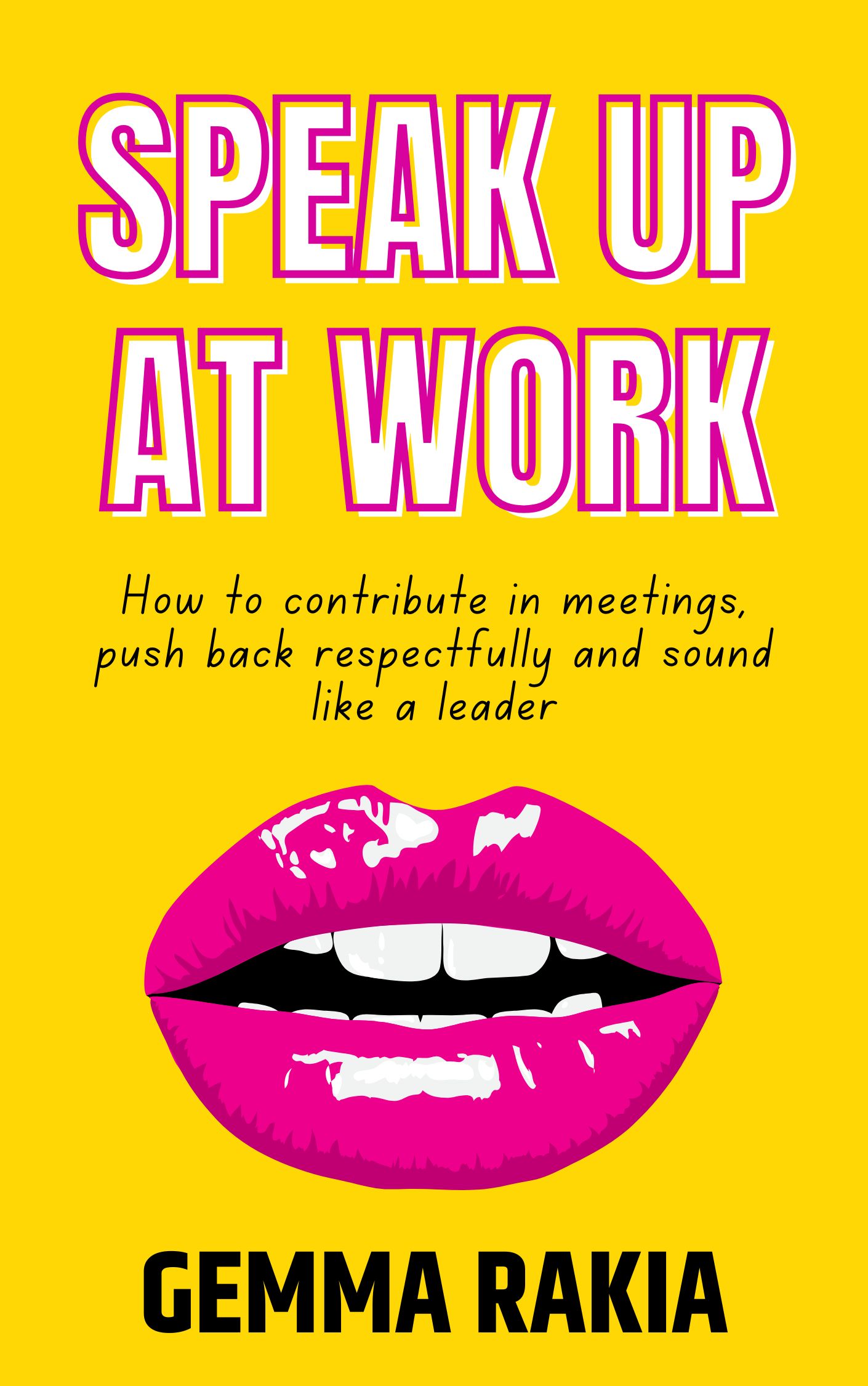 Speeak up at work cover